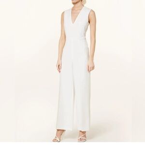 Calvin Klein Beige Jumpsuit with Tie Detail